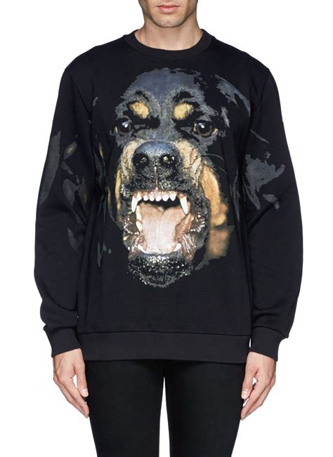 givenchy shirt heren rottweiler|Givenchy rottweiler print sweatshirt.